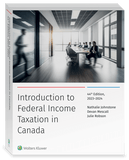 ACC717/817 - Wolters 2023/2024 Intro. to Federal Income Taxation in Canada & Can. Income Tax Act w/ Regulations, Annotated 115E (Bundle)