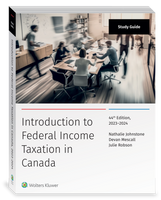ACC717/817 - Wolters 2023/2024 Intro. to Federal Income Taxation in Canada & Can. Income Tax Act w/ Regulations, Annotated 115E (Bundle)