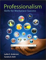 SCI200 - Anderson Professionalism: Skills for Workplace Success 4E