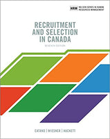 MHR623 - Catano Recruitement and Selection in Canada 7E