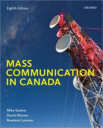CMN215 - Gasher Mass Communication in Canada 8E (USED)