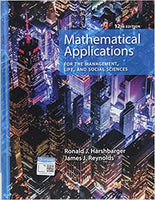 ITM107 - Harshbarger Mathematical Applications 12E (USED)