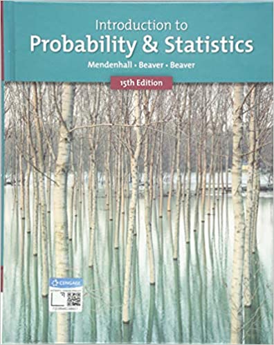 MTH380 - Mendenhall Introduction to Probability & Statistics 15E