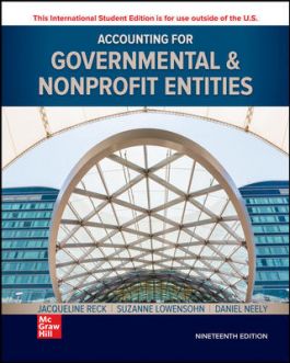 AFA615 - Reck Accounting for Governmental and Nonprofit Entities ISE 19E