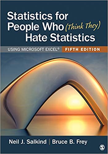 NUR860 - Salkind Statistics for People Who (Think They) Hate Statistics 5E