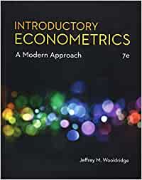 REM750 - Wooldridge Introductory Econometrics 7E