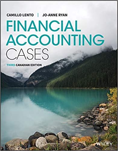 ACC504 - Lento Financial Accounting Cases 3E